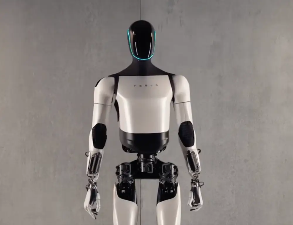 tesla optimus humanid robot